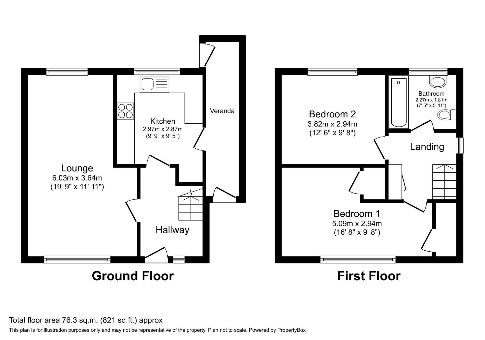 2 bed semidetached house for sale in Felstone Road, Great Barr