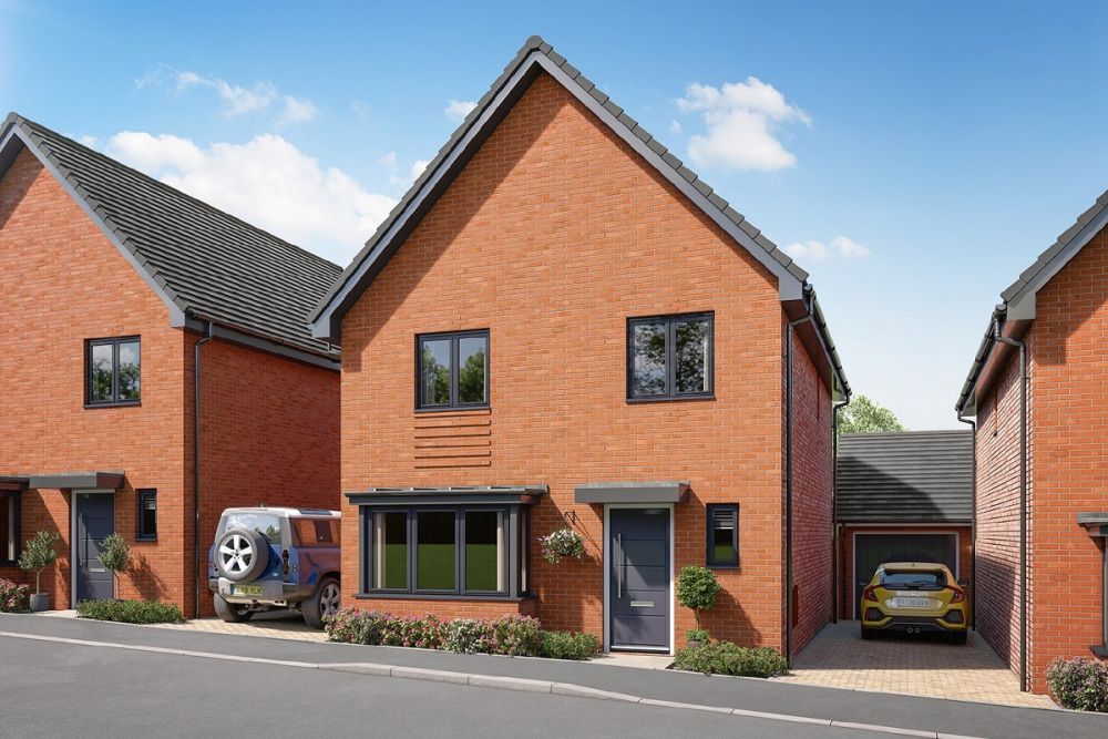 New home, 4 bed property for sale in "The Romsey " at Curbridge, Botley