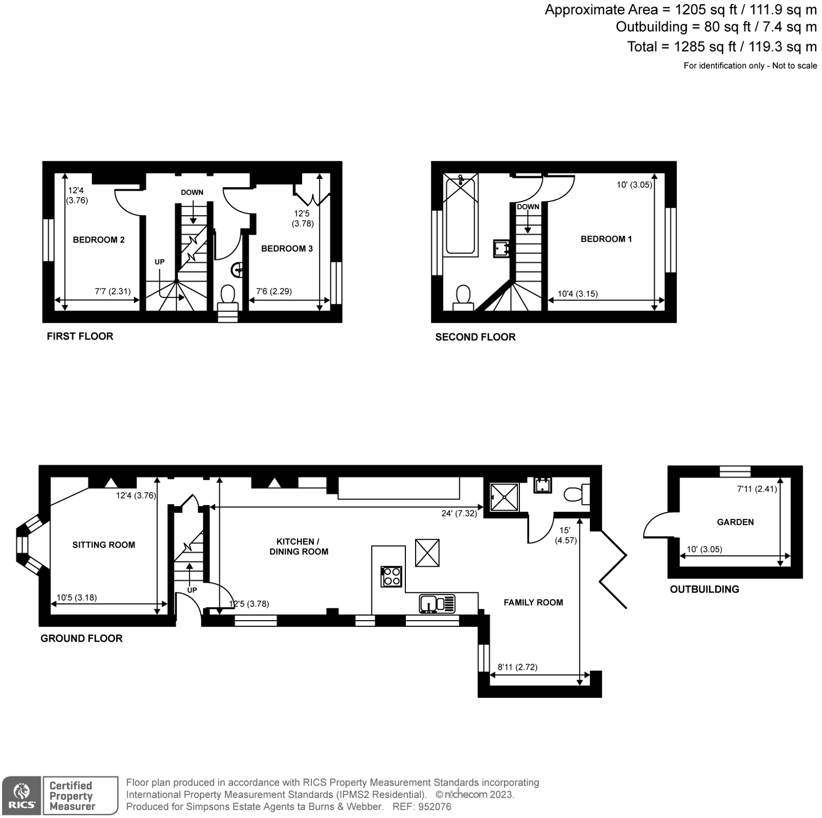 3 bed semidetached house for sale in Alfold Road, Cranleigh GU6 Zoopla