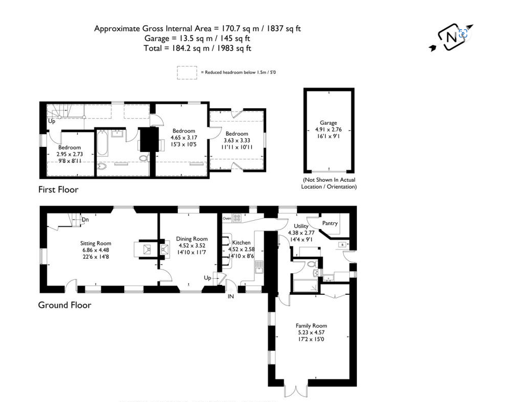 3 bed detached house for sale in Burton, East Coker, Yeovil, Somerset BA22 Zoopla