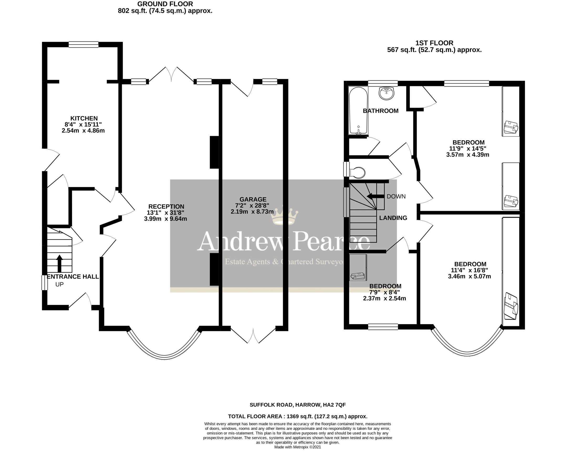 3 bed detached house for sale in Suffolk Road, North Harrow, Harrow HA2