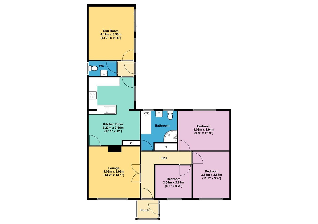 3 bed detached bungalow for sale in Springfields, Wigton CA7 Zoopla