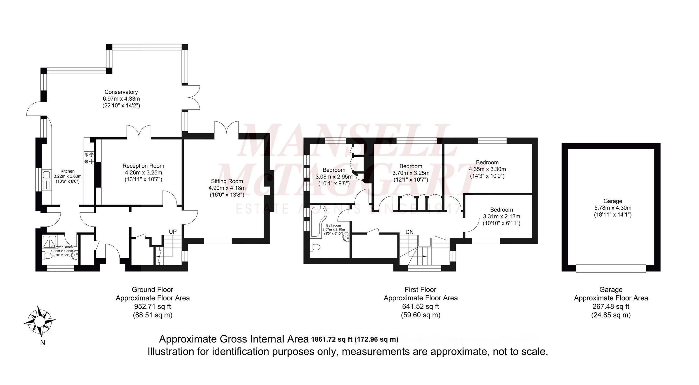 4 bed detached house for sale in Copthorne Road, Felbridge, East