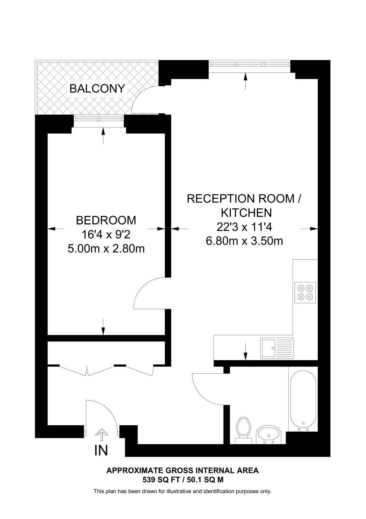 1 bed flat to rent in St Gabriel Walk, Elephant And Castle SE1 Zoopla