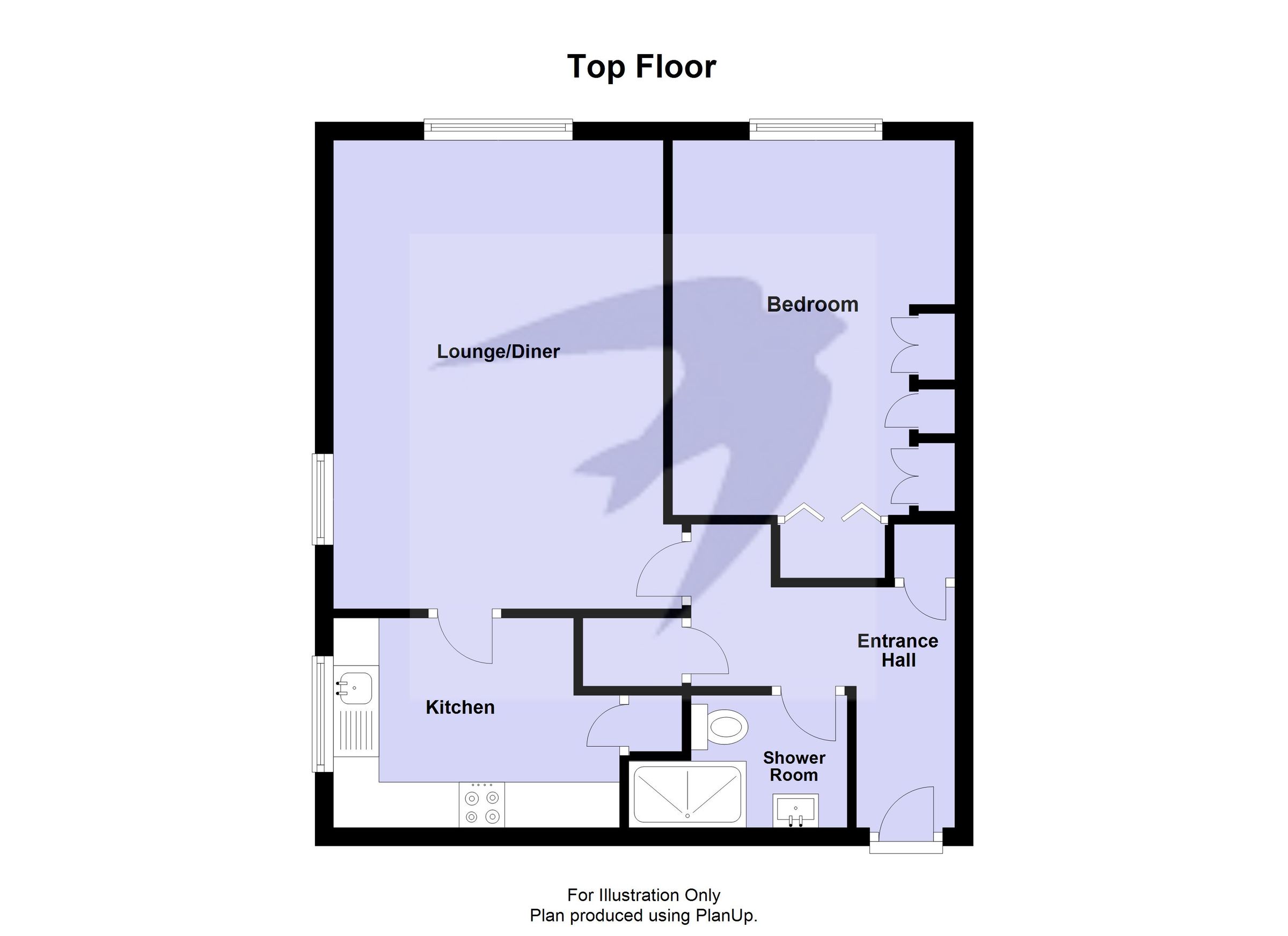 1 bed flat for sale in Killigarth Court, Carlton Road, Sidcup, Kent