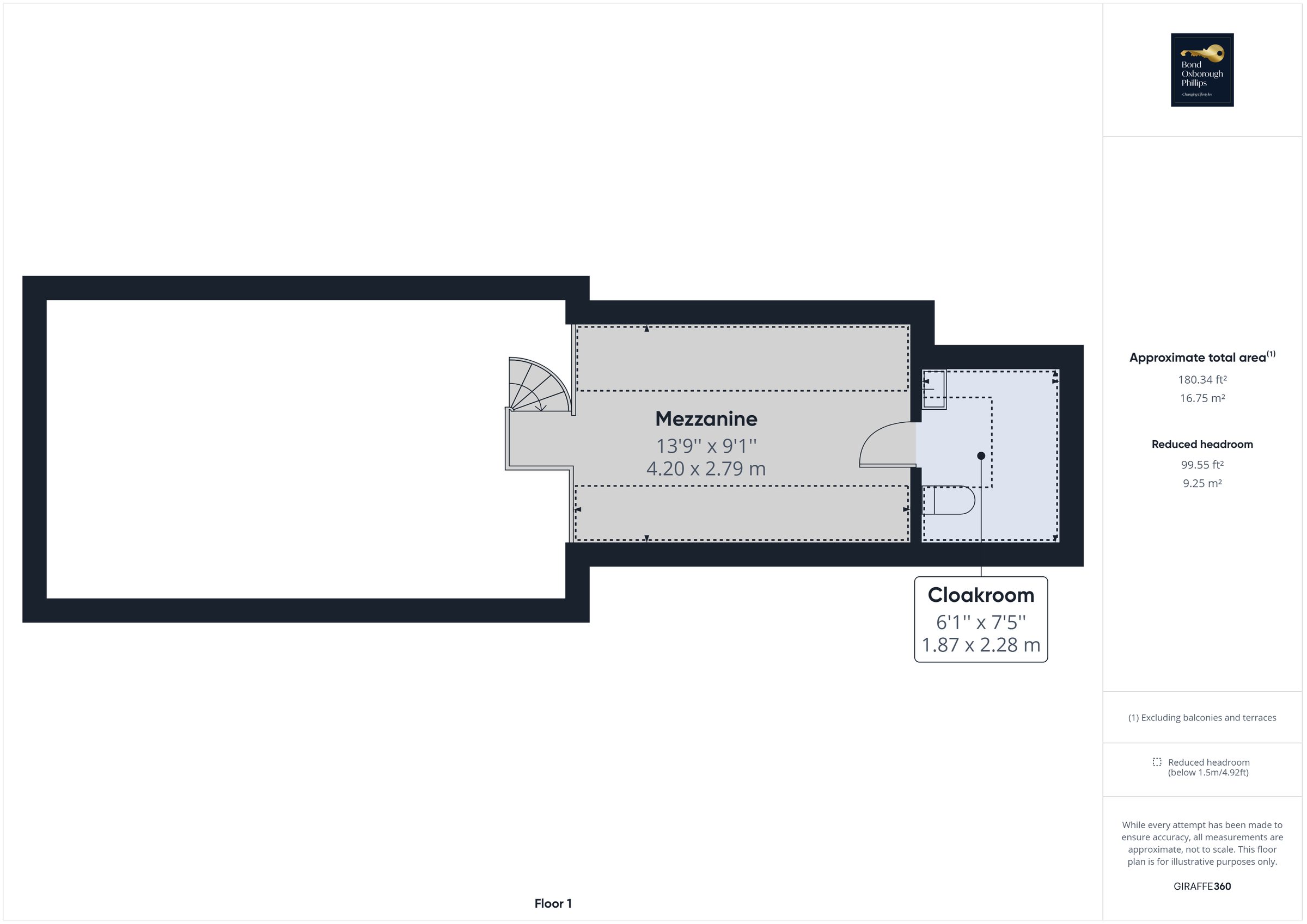 1 bed detached house for sale in Park Lane, Iddesleigh, Winkleigh EX19