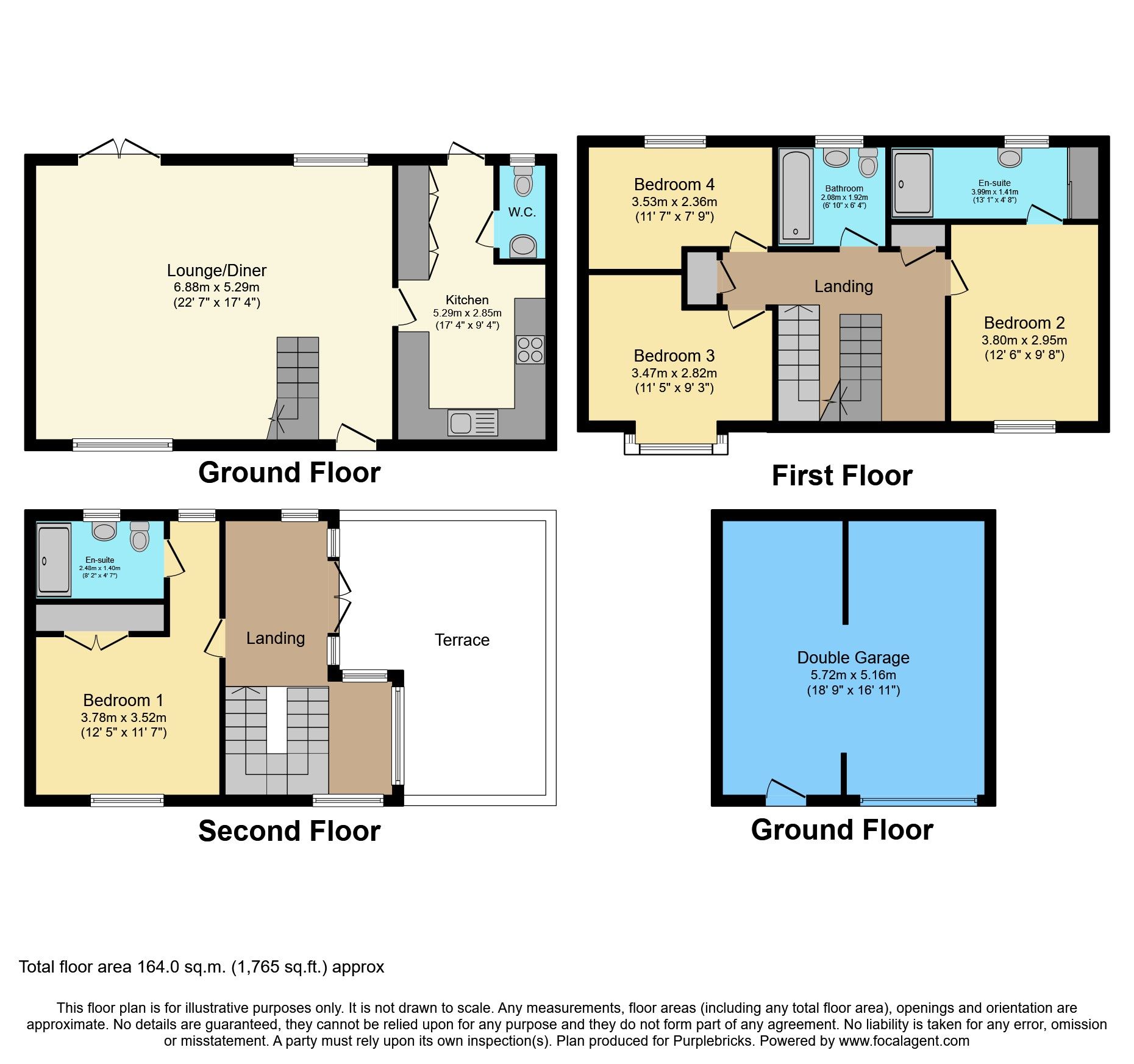 4 bed end terrace house for sale in Ingress Park Avenue, Greenhithe DA9