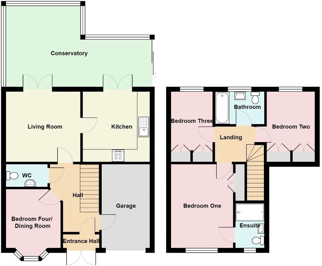 4 bed detached house for sale in Kingston Mews, Houghton Le Spring
