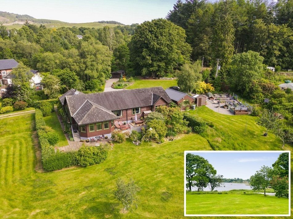 4 bed detached bungalow for sale in Fernie, North Connel, Argyll, 1Re