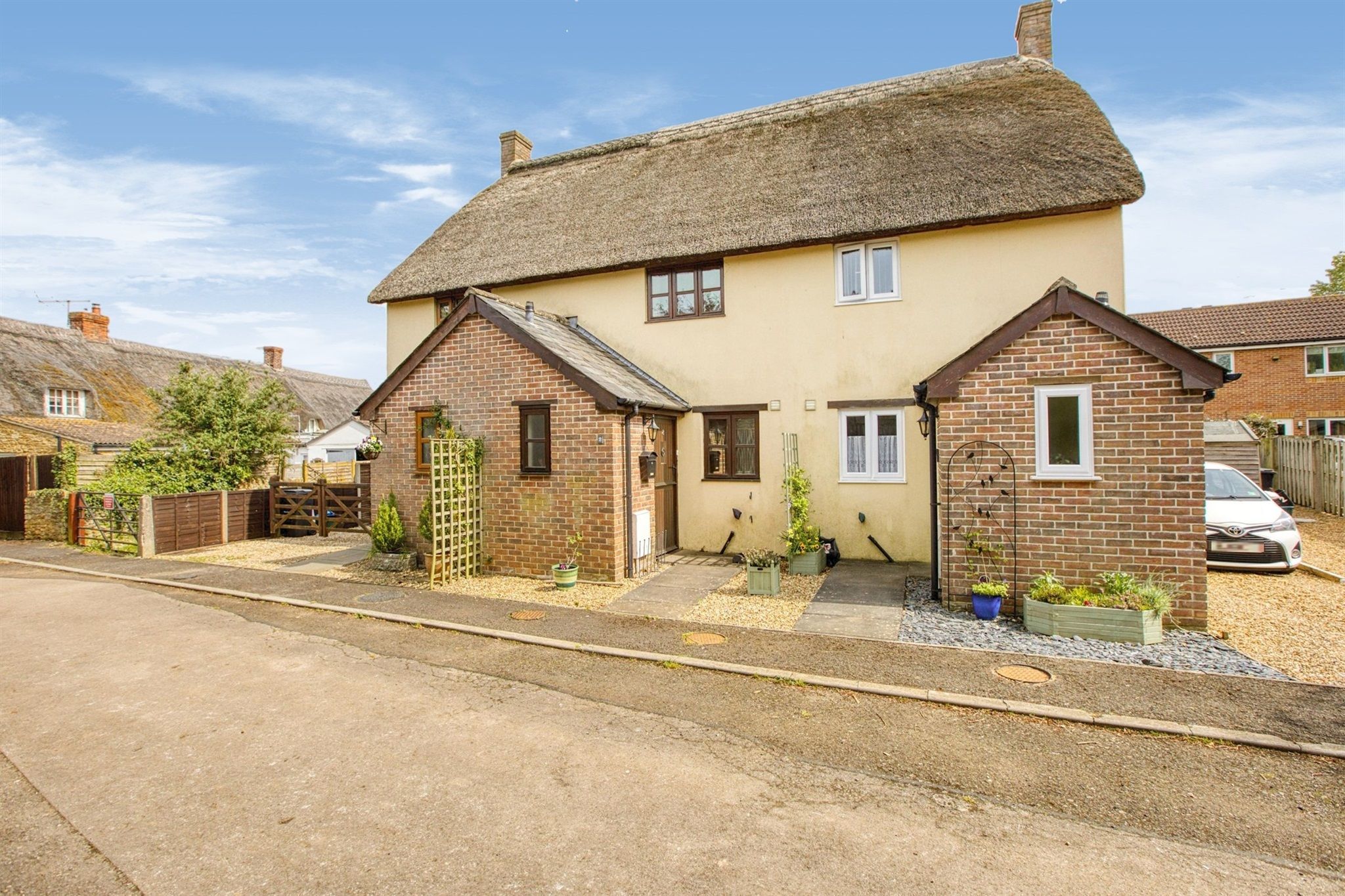 2 bed terraced house for sale in Puddletown, Haselbury
