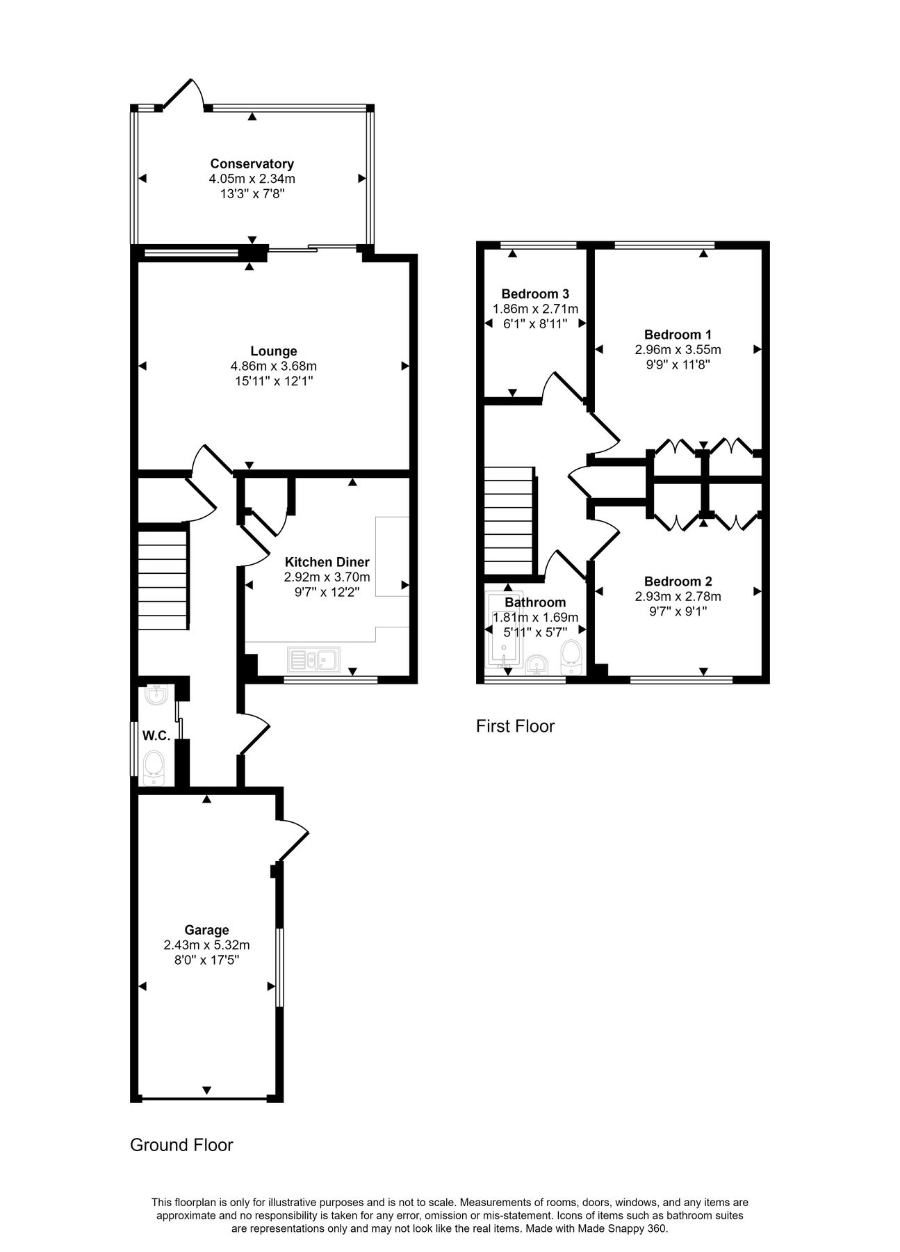 New home, 3 bed terraced house for sale in Leaholme Gardens, Whitchurch