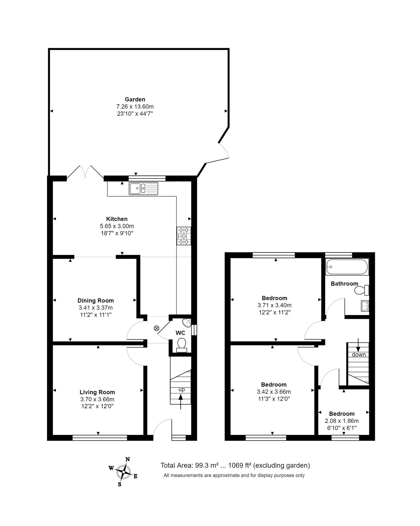3 bed end terrace house for sale in Napsbury Avenue, London Colney AL2