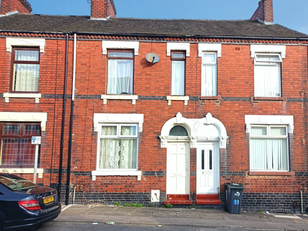2 bed terraced house for sale in 87 Mayer Street, Hanley, StokeOn