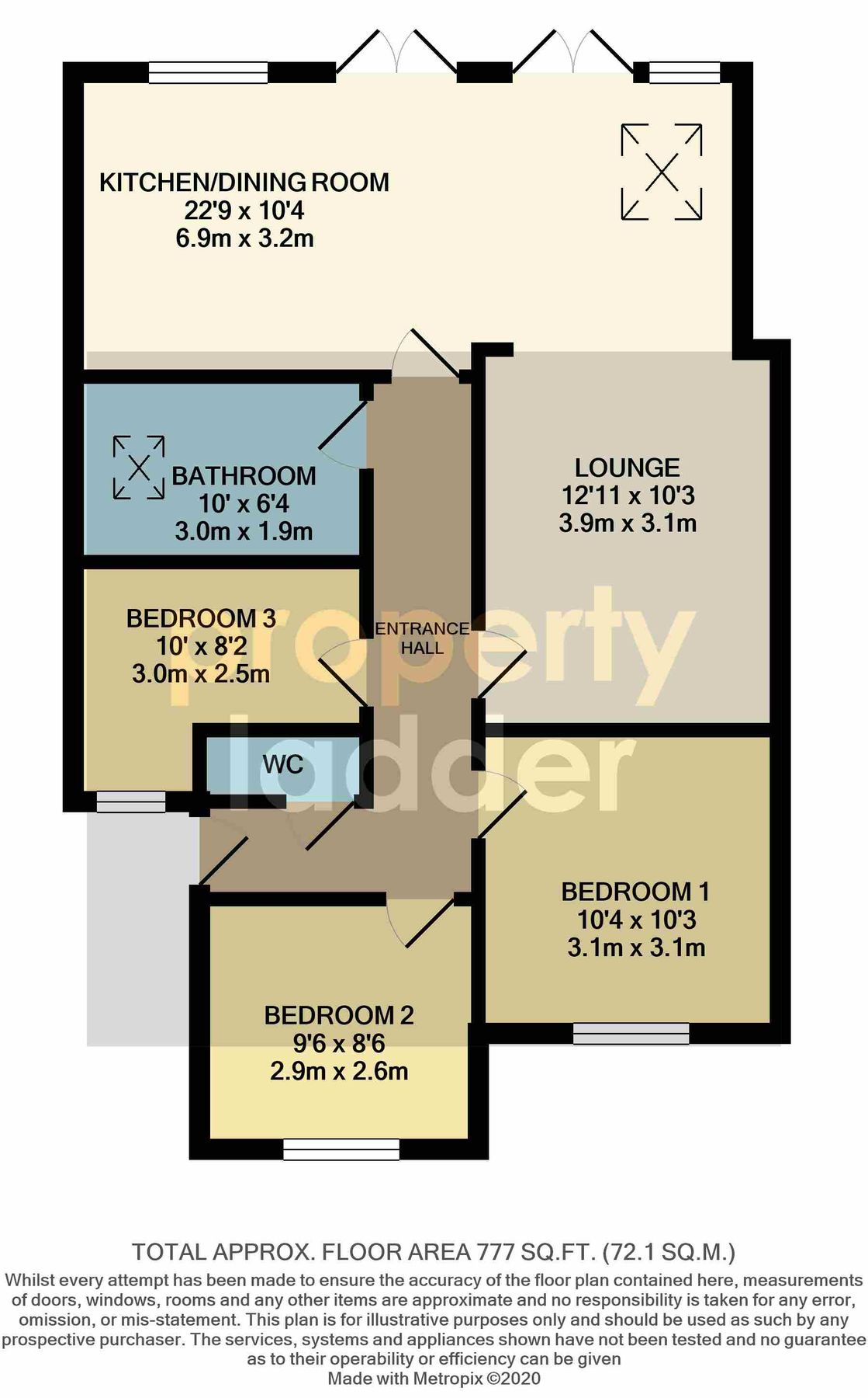 3 bed semidetached bungalow for sale in Copeman Road, Aylsham, Norwich