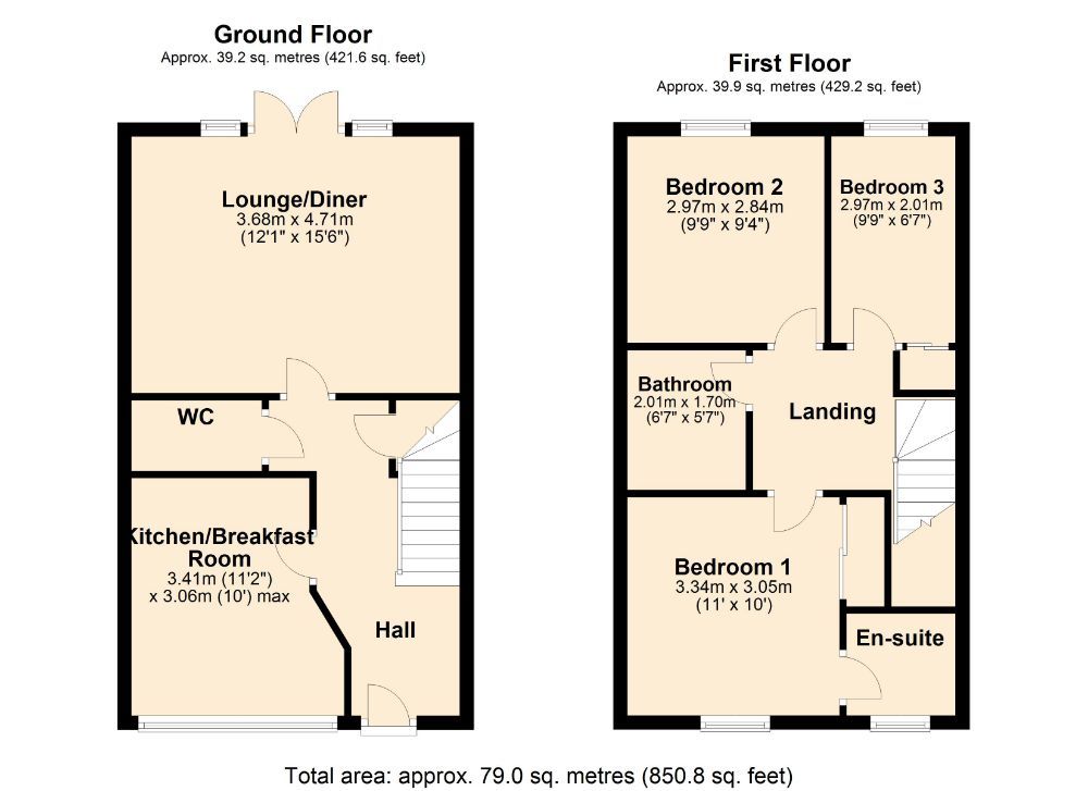 3 bed semidetached house for sale in Clubtail Way, Pineham
