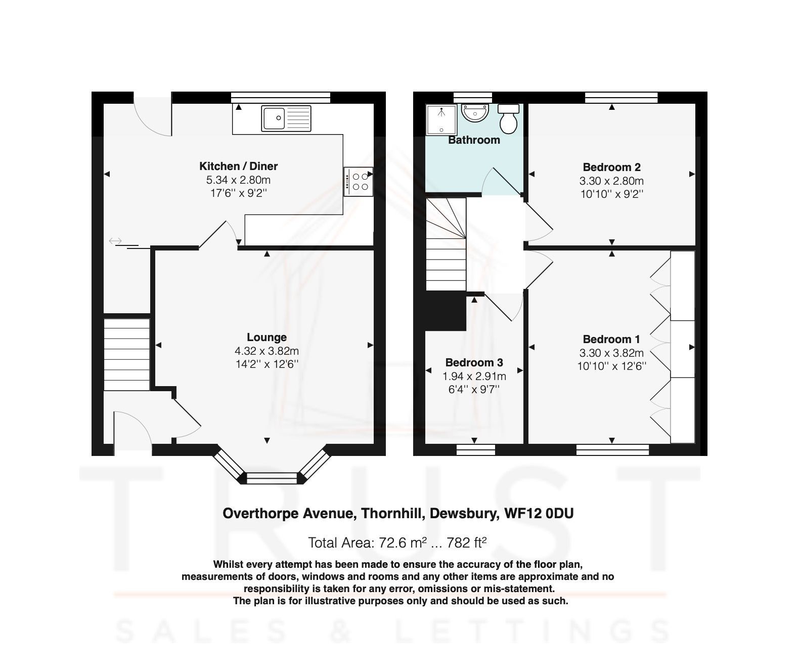 3 bed semidetached house for sale in Overthorpe Avenue, Thornhill