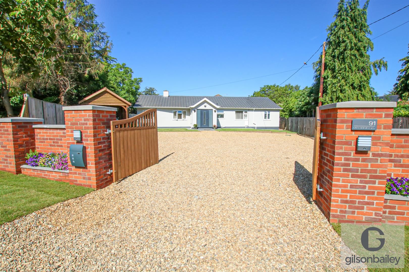 4 bed detached bungalow for sale in Fakenham Road, Taverham, Norwich