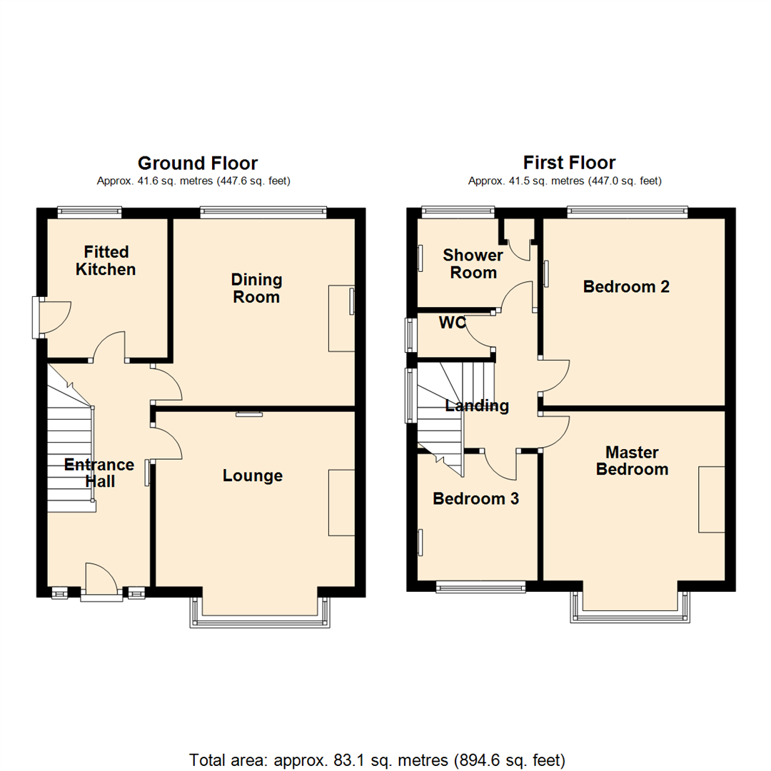 3 bed semidetached house for sale in Montague Crescent, Garforth