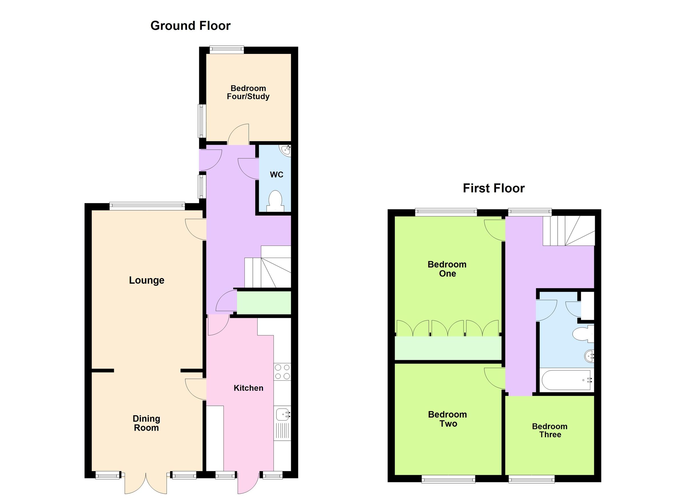 4 bed terraced house for sale in Windward Way, Smiths Wood, Birmingham