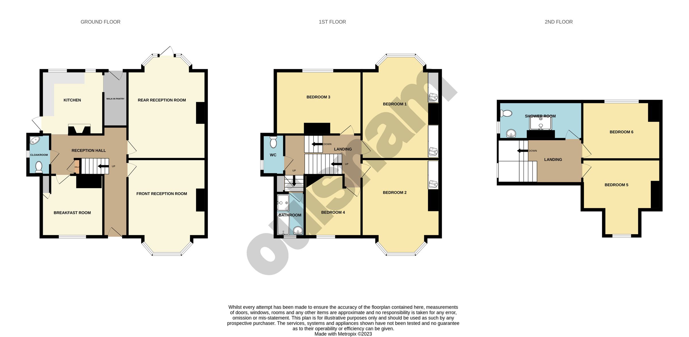 6 bed semidetached house for sale in St Agnes Road, Moseley