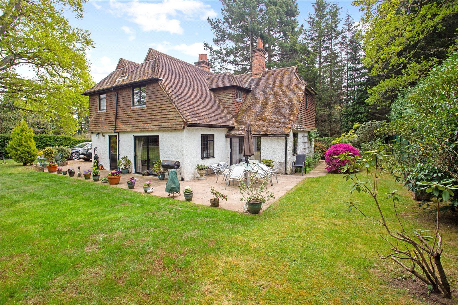 4 bed detached house for sale in Orchard Cottages, Munstead Heath Road