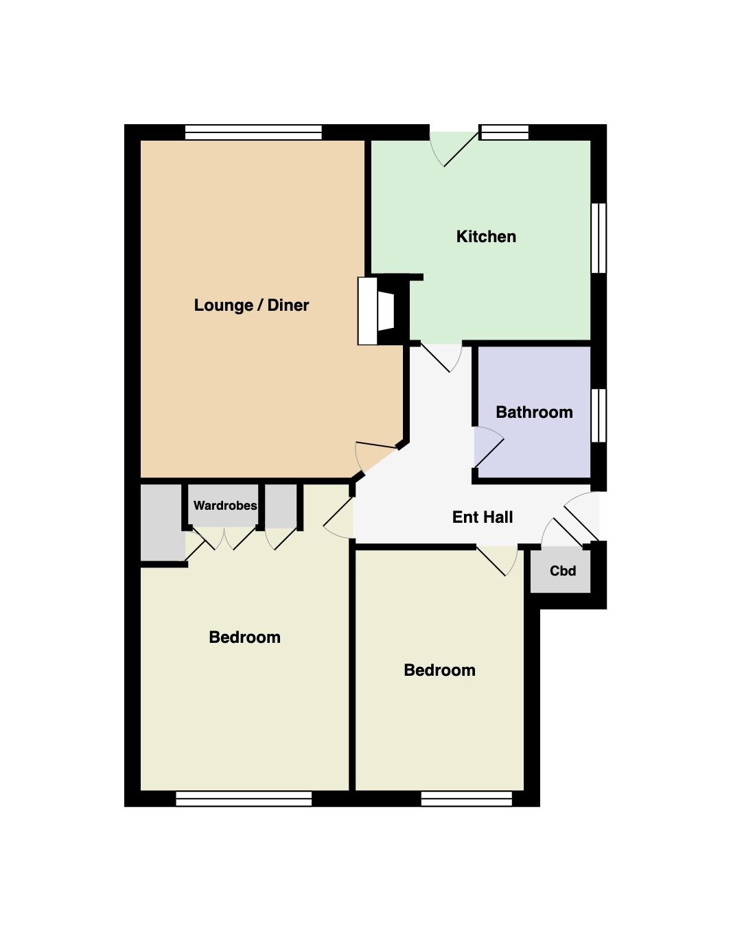 2 bed for sale in Glebelands, Crayford DA1 Zoopla
