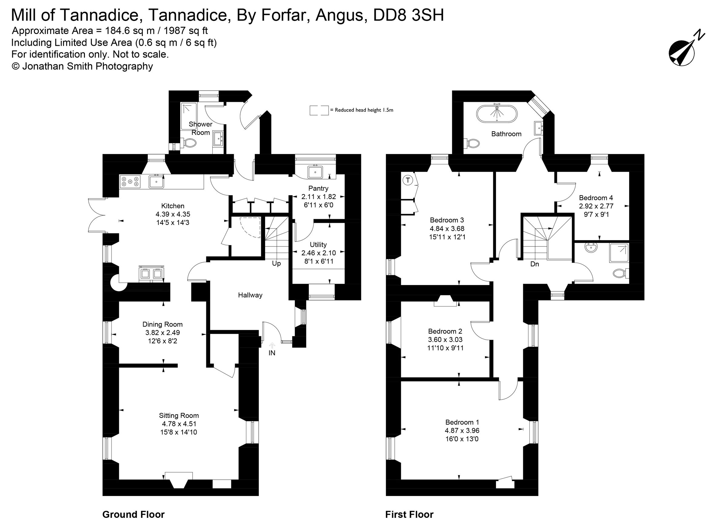 4 bed detached house for sale in Mill Of Tannadice, South Esk Road