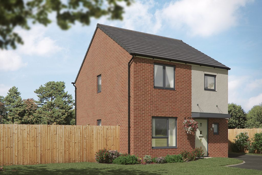 New home, 3 bed semidetached house for sale in Woodside Avenue, Weston