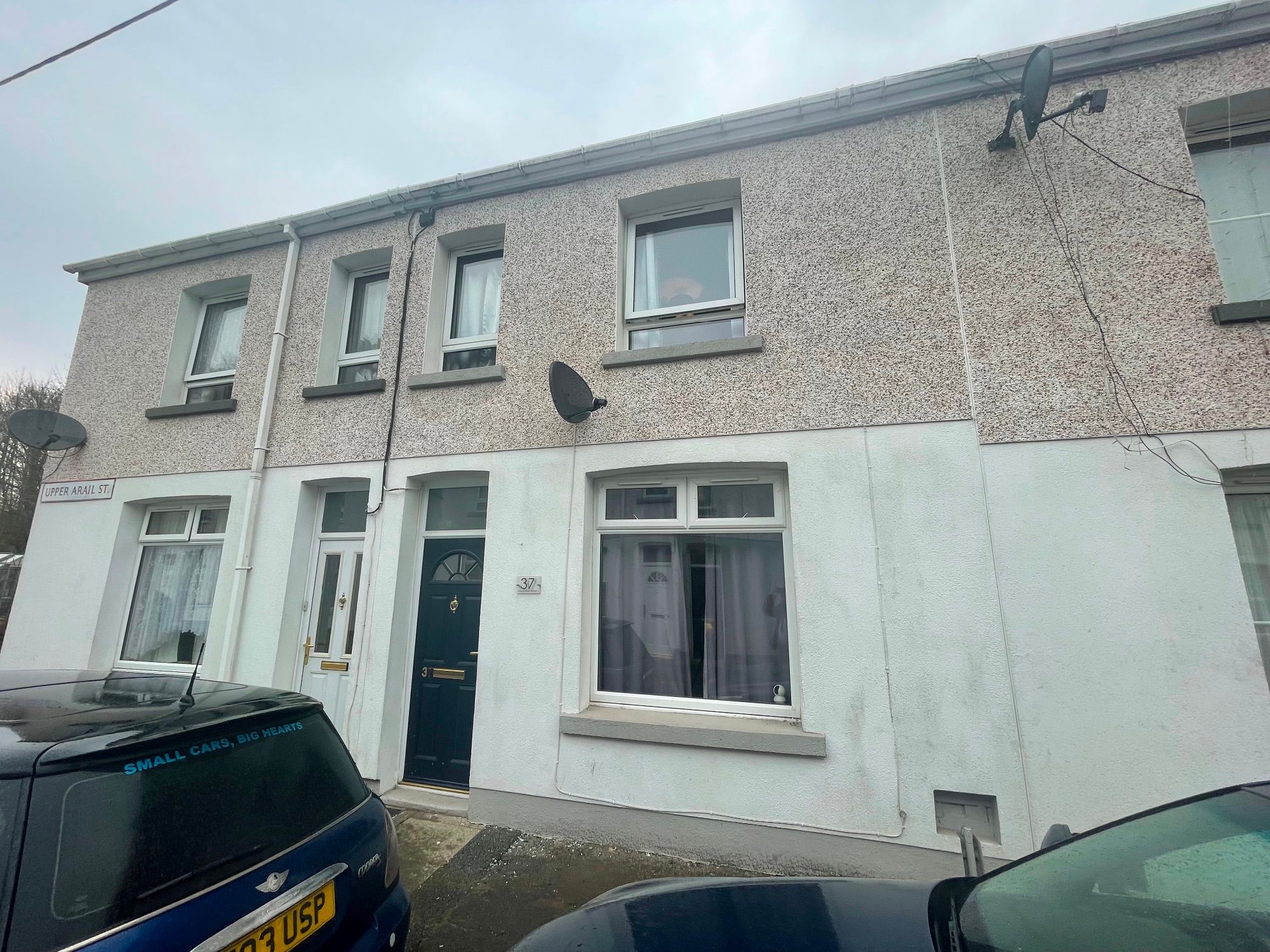 2 bed terraced house for sale in Upper Arail Street, Six Bells