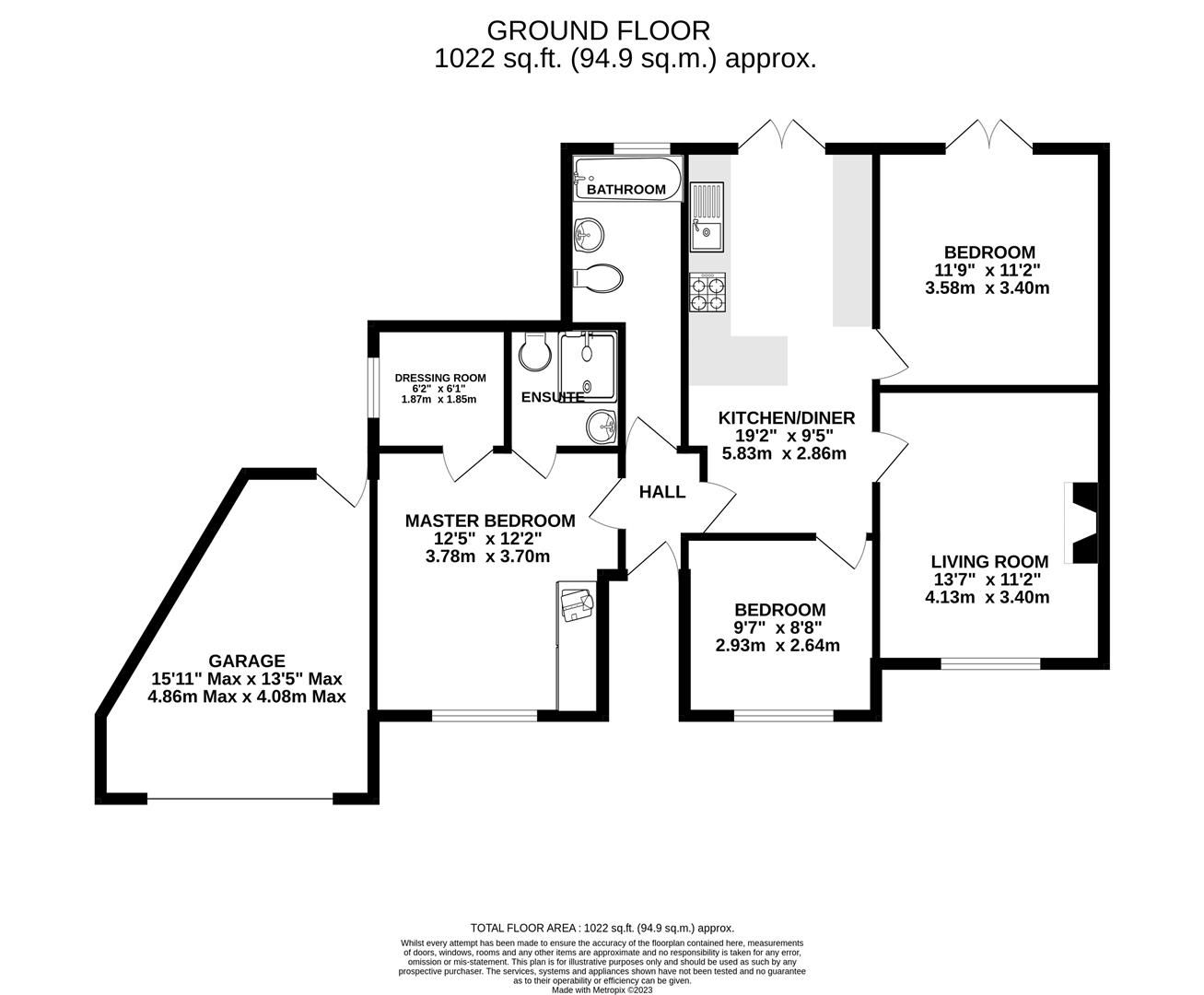 3 bed semidetached bungalow for sale in Lindale Rd, Dunston