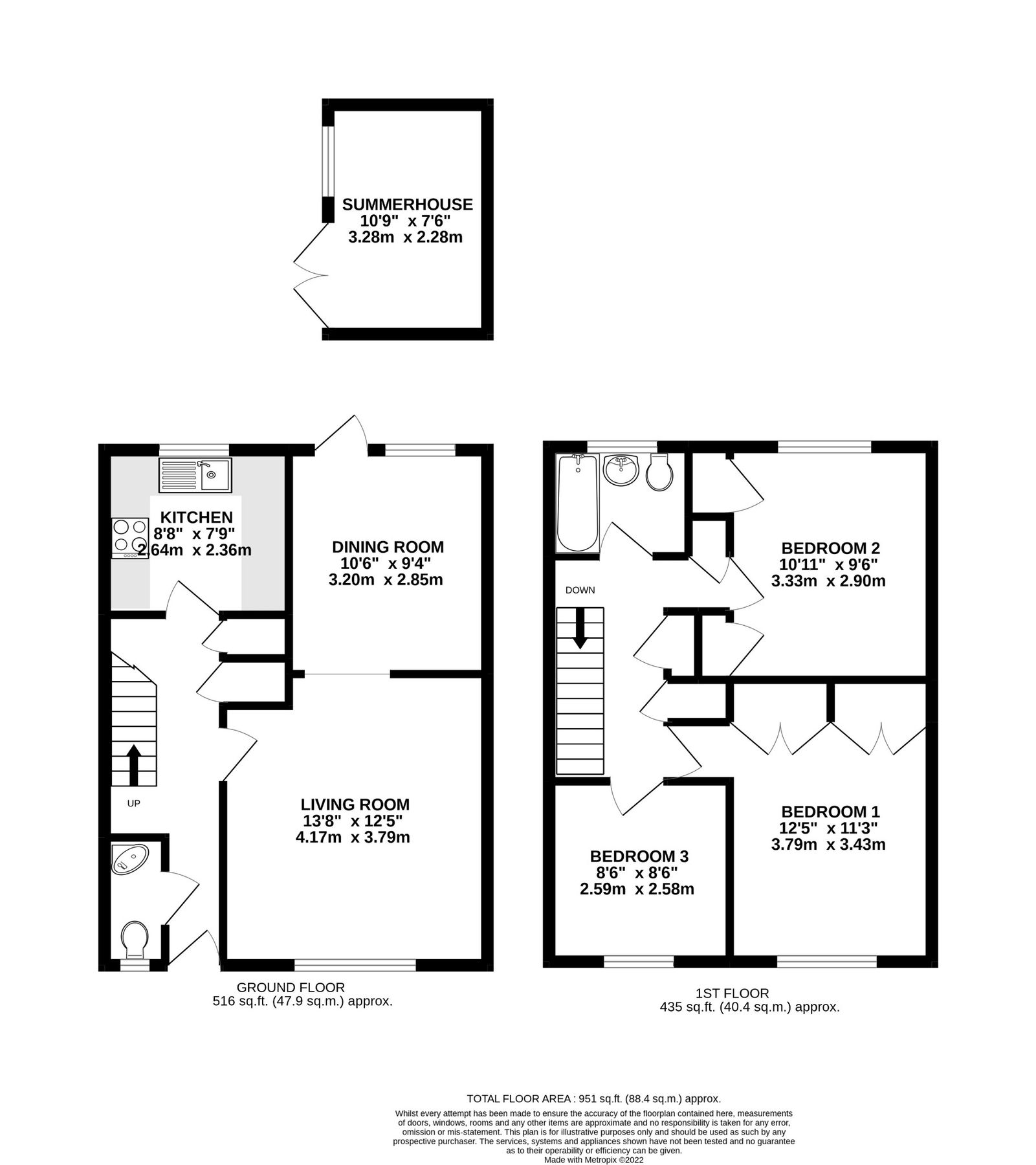 3 bed terraced house for sale in Caswell Close, Farnborough, Hampshire