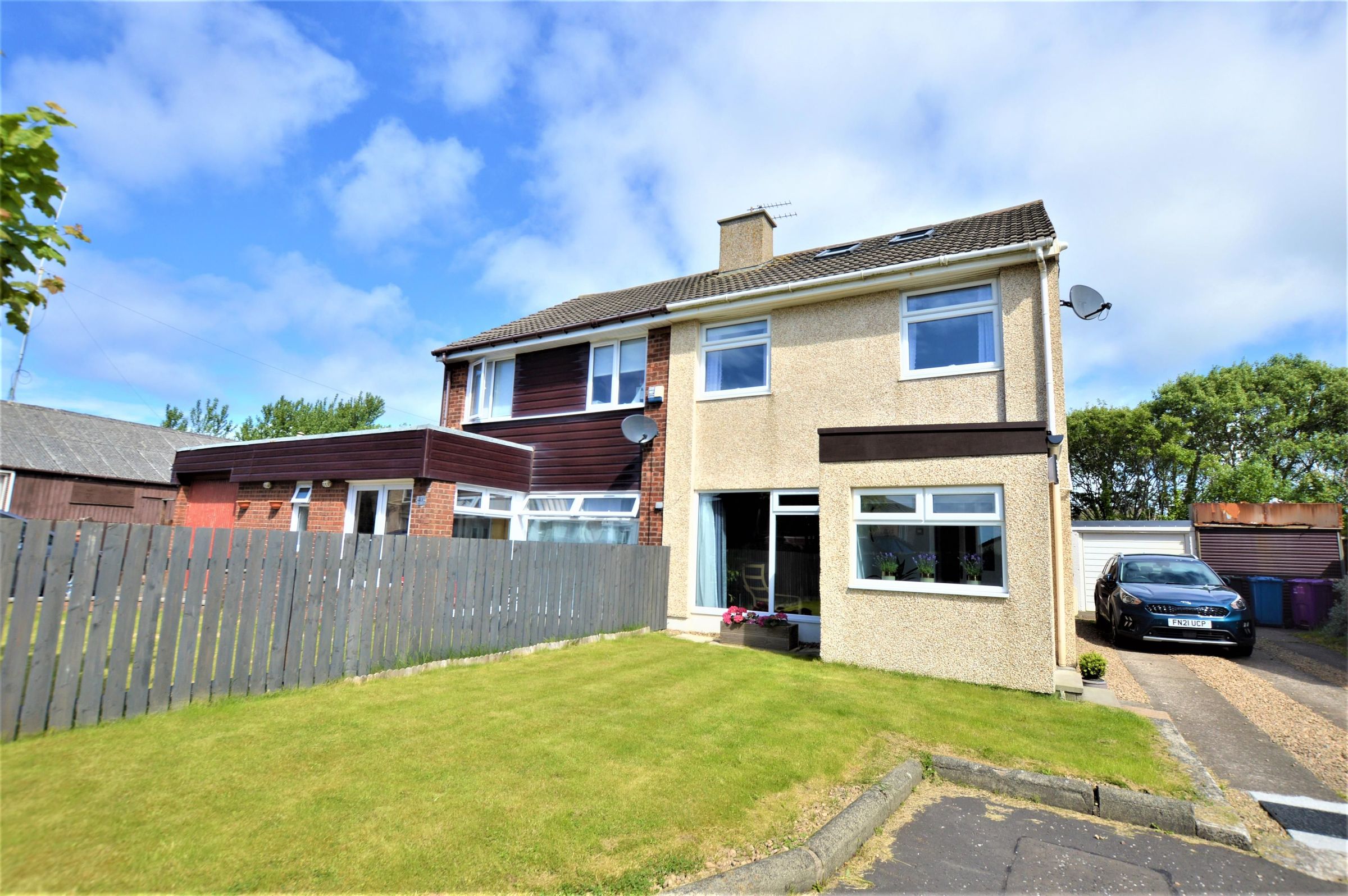 3 bed semidetached house for sale in 38 Barony Court, Ardrossan KA22