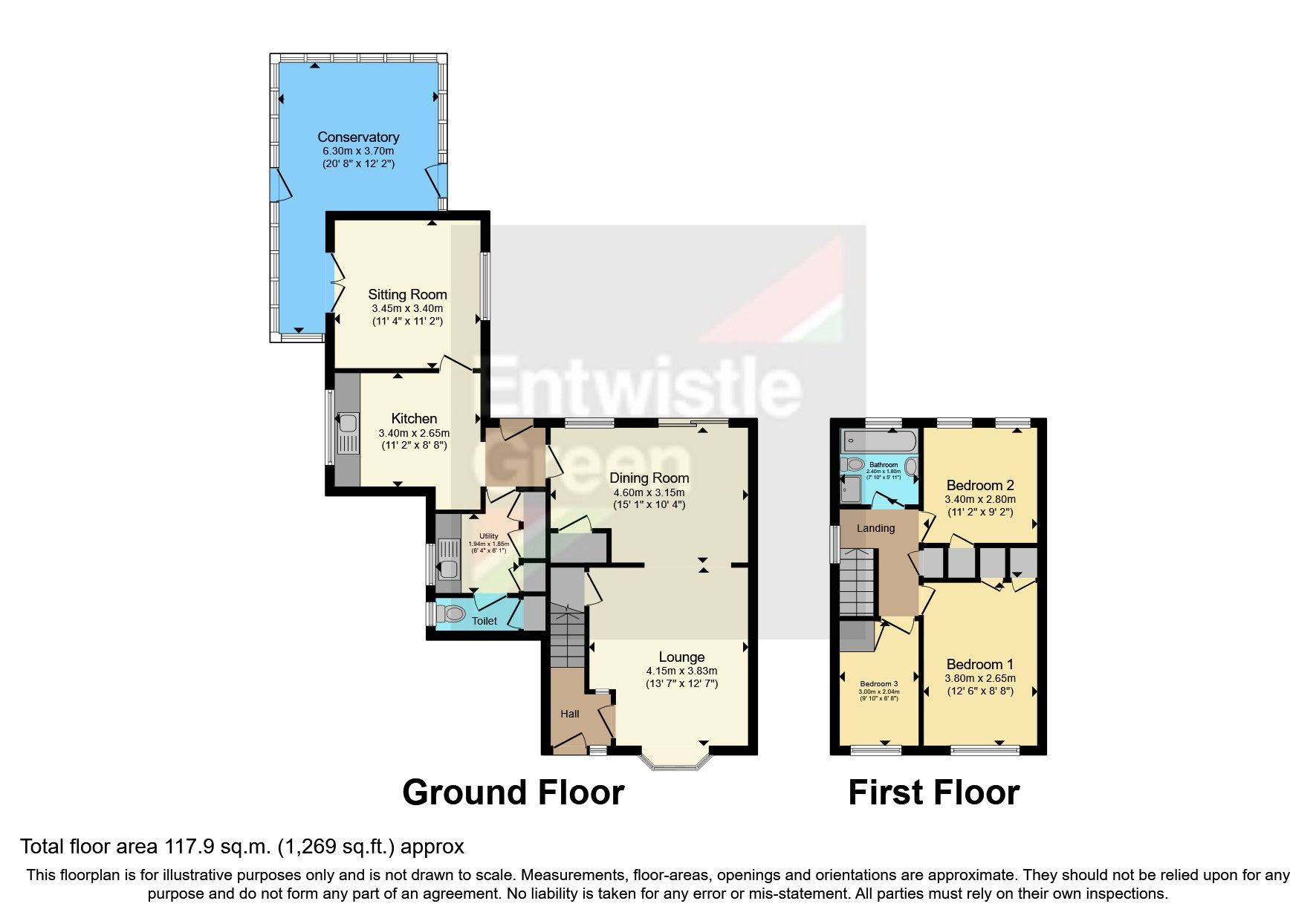 3 bed semidetached house for sale in Taylor Road, Hindley Green, Wigan