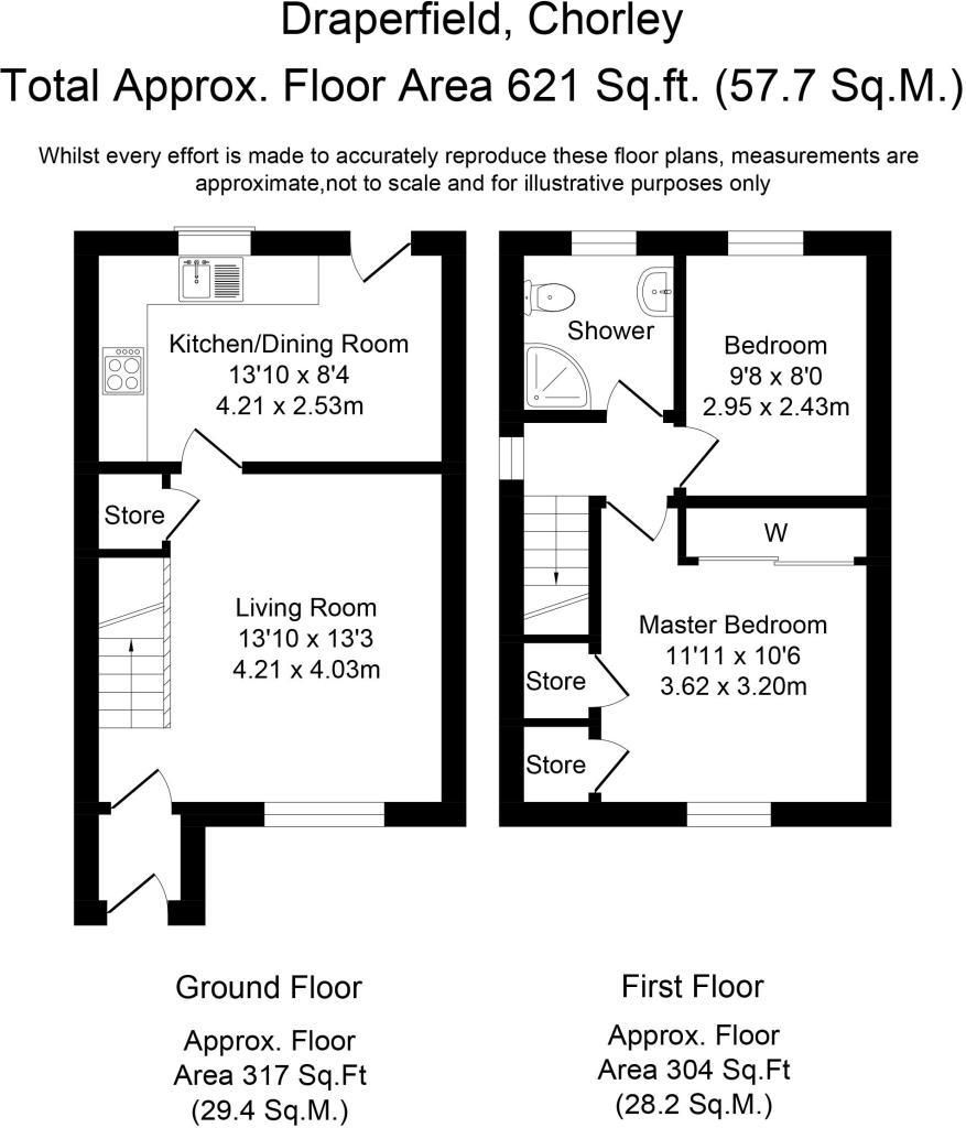 2 bed semidetached house for sale in Draperfield, Chorley PR7 Zoopla