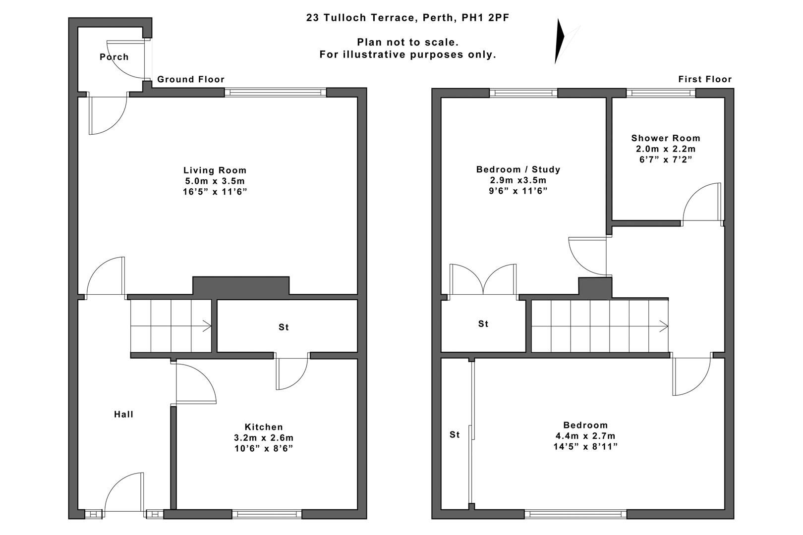 2 bed end terrace house for sale in Tulloch Terrace, Perth PH1 Zoopla
