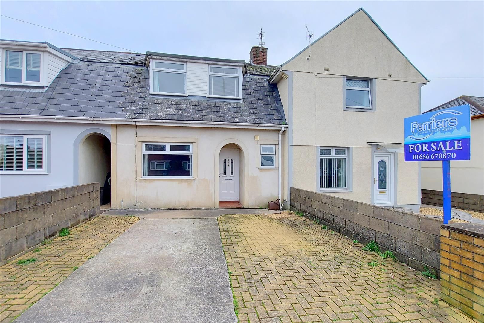 3 bed terraced house for sale in Tytalwyn Avenue, Kenfig Hill, Bridgend