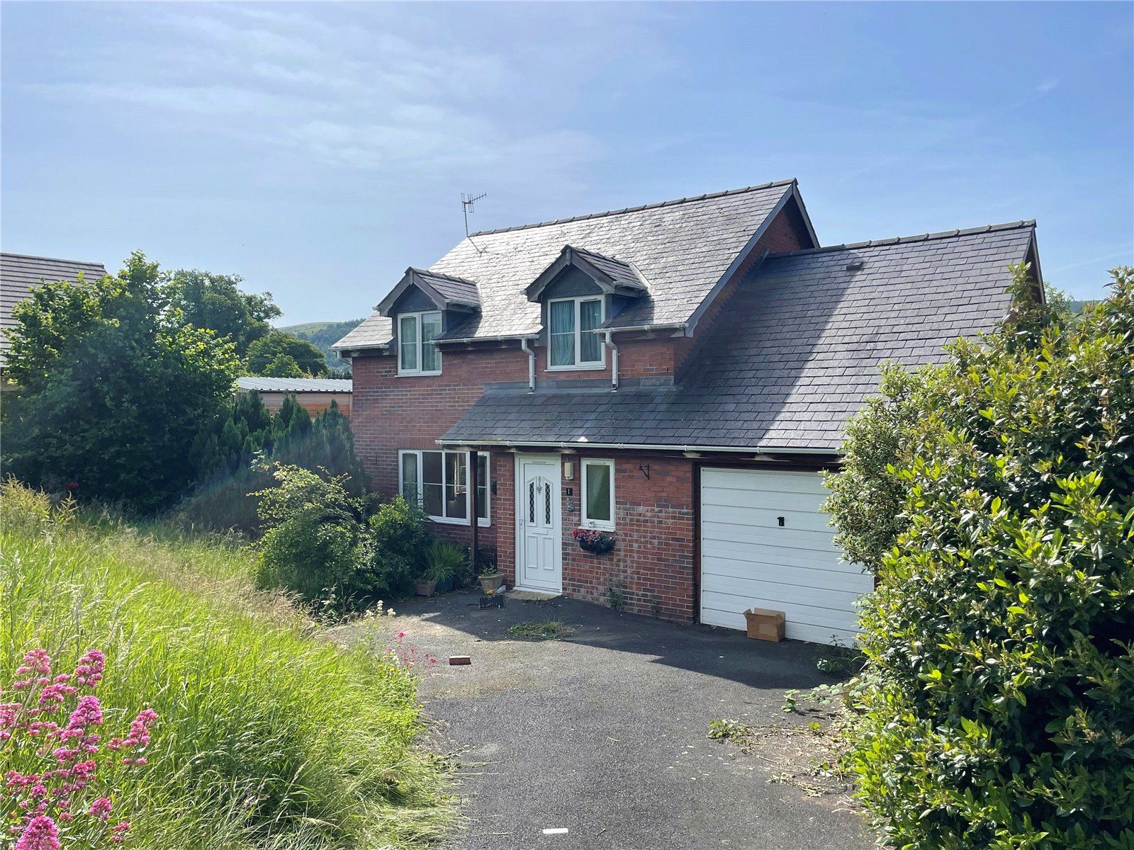 3 bed detached house for sale in Spring Bank, Sarn, Newtown, Powys SY16