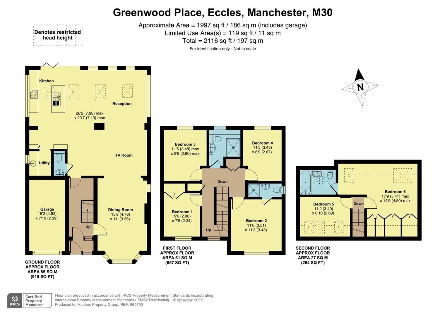 6 bed detached house for sale in Greenwood Place, Ellesmere Park