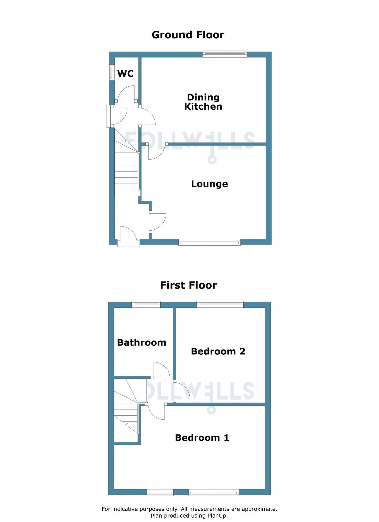 2 bed terraced house for sale in Hempstalls Grove, May Bank, Newcastle