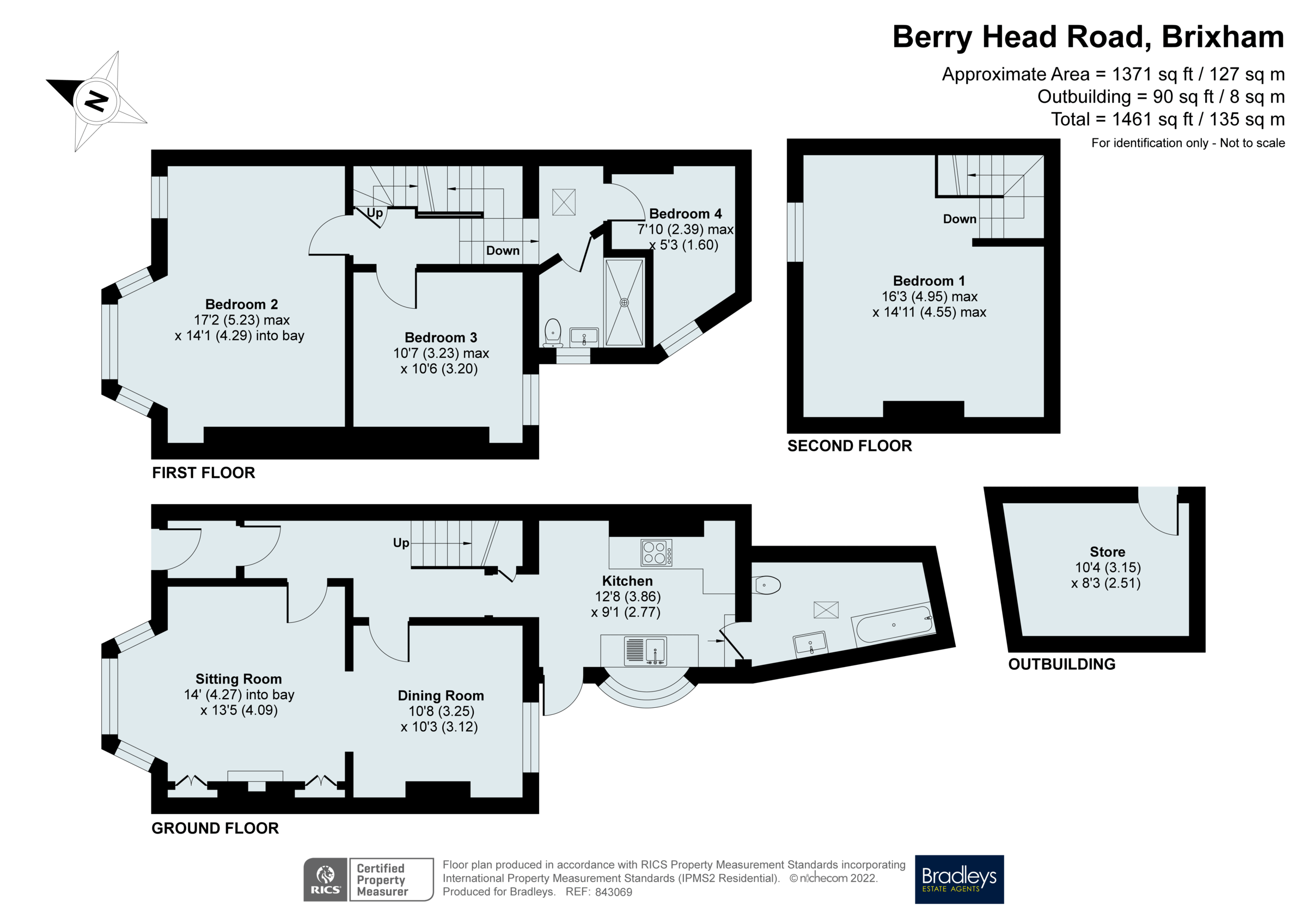 3 bed terraced house for sale in Berry Head Road, Brixham TQ5 Zoopla