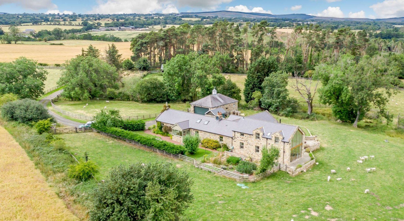 5 bed detached house for sale in Felton, Morpeth, Northumberland NE65