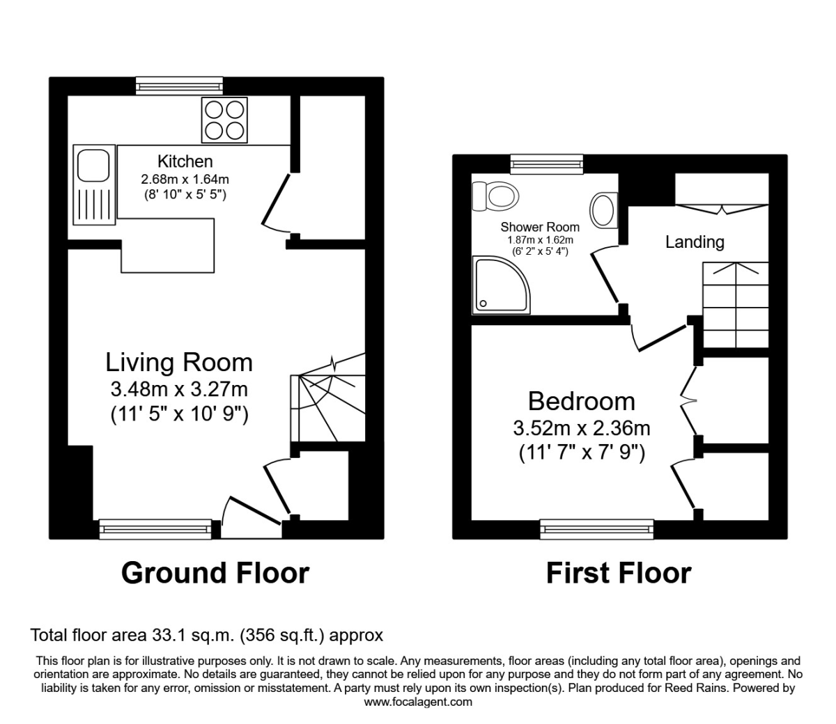 1 bed detached house for sale in Barcroft Street, Cleethorpes, South