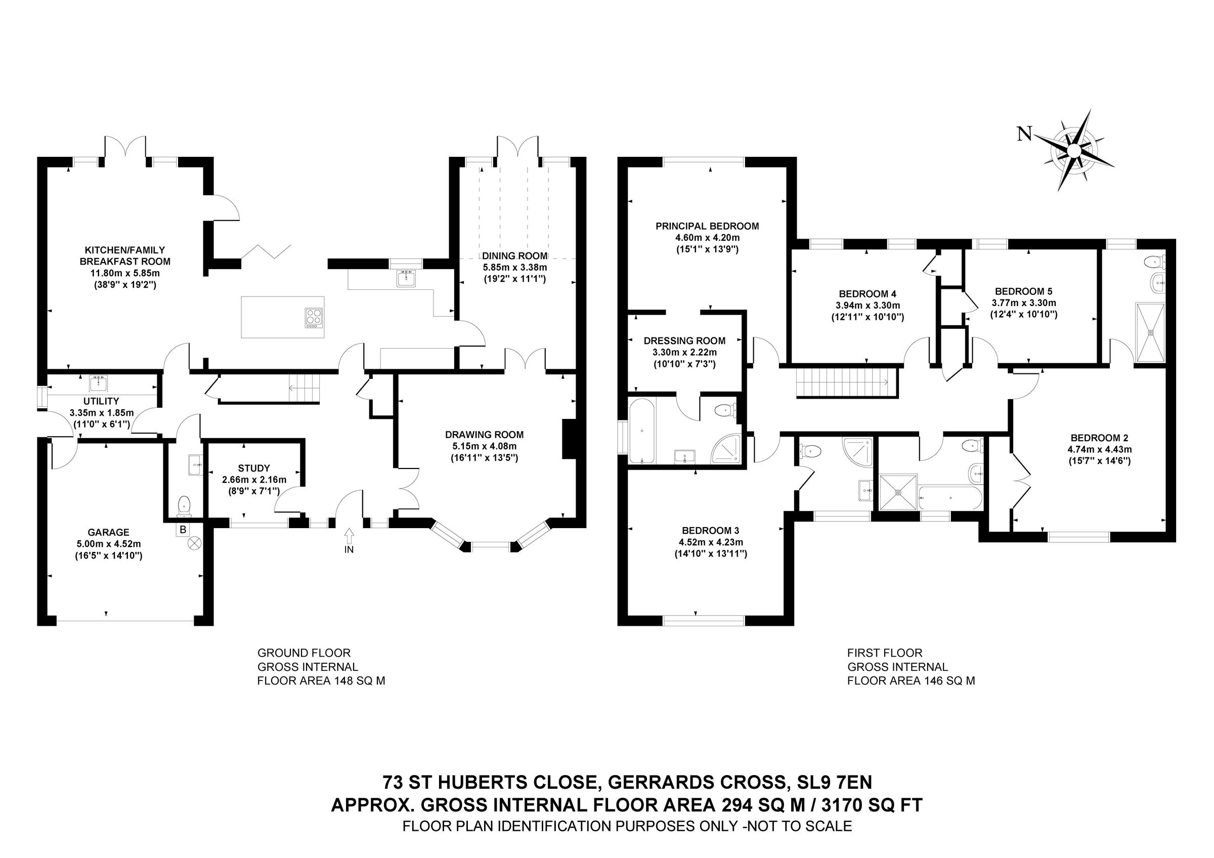 5 bed detached house for sale in St. Huberts Close, Gerrards Cross SL9