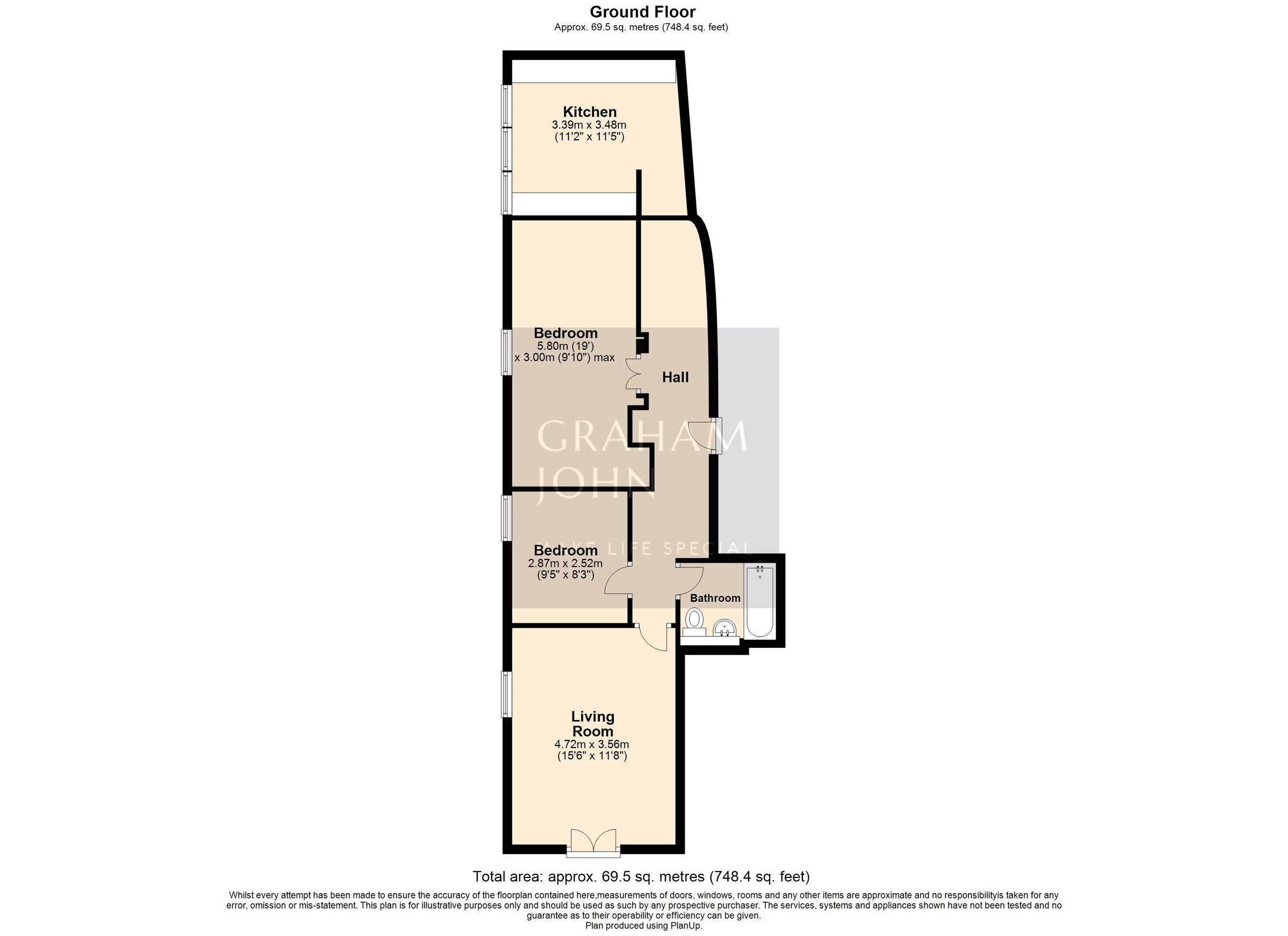 2 bed flat for sale in D'este Road, Ramsgate CT11 Zoopla