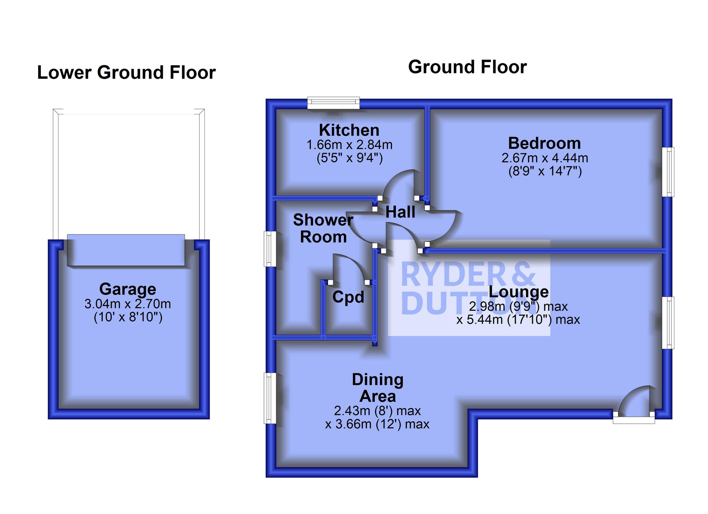 1 bed flat for sale in Hall Bank House, Shaw Hall Bank Road, Greenfield