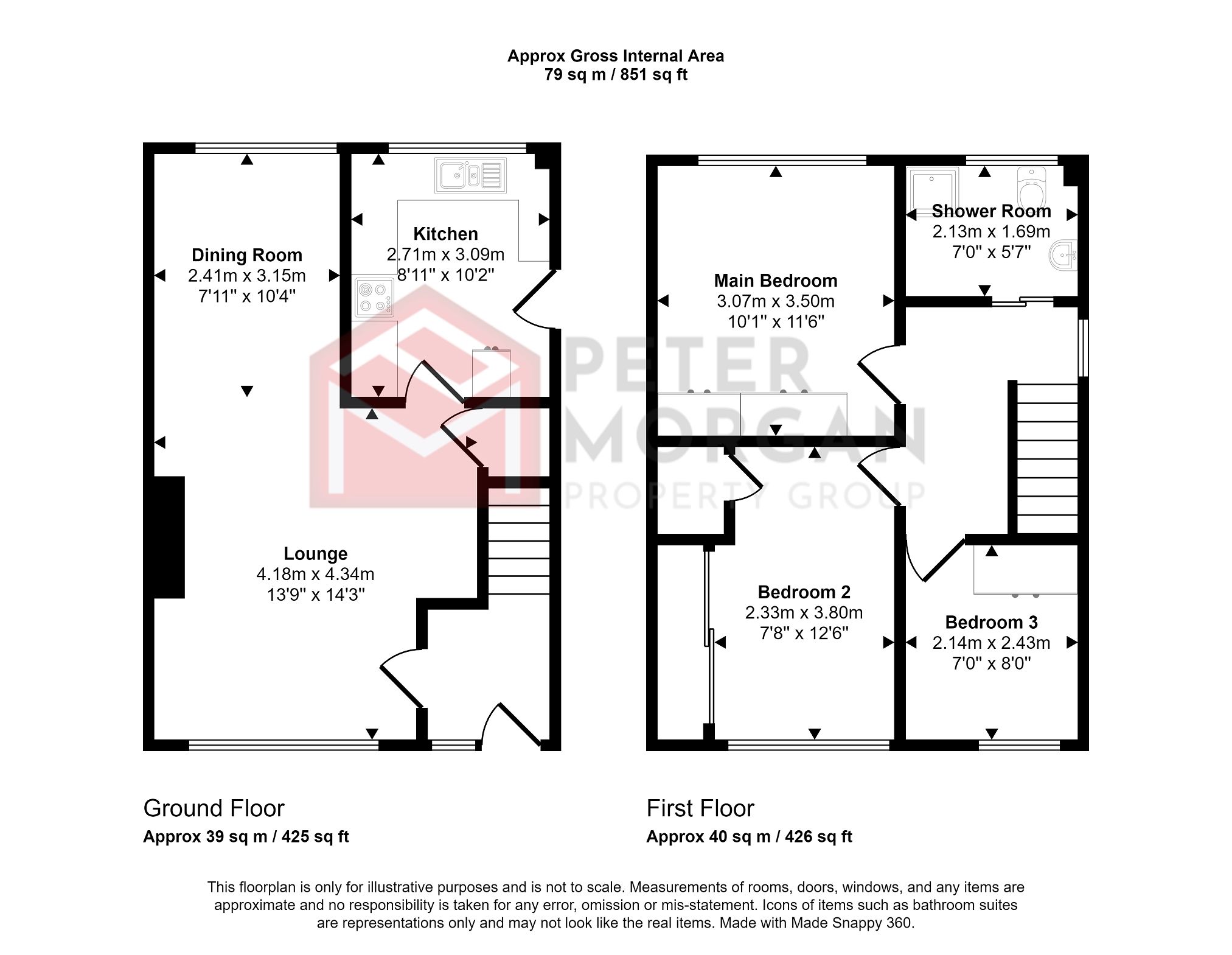 3 bed semidetached house for sale in Mill View Estate, Maesteg