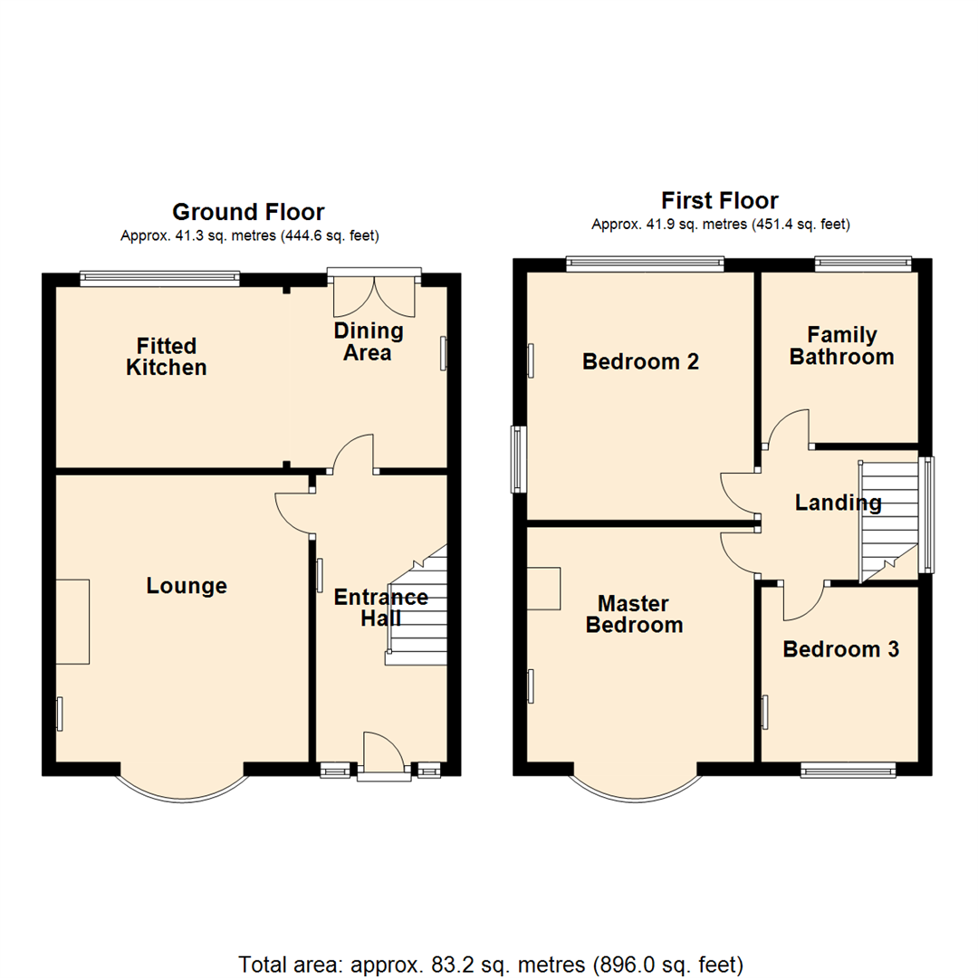 3 bed semidetached house for sale in Montague Crescent, Garforth