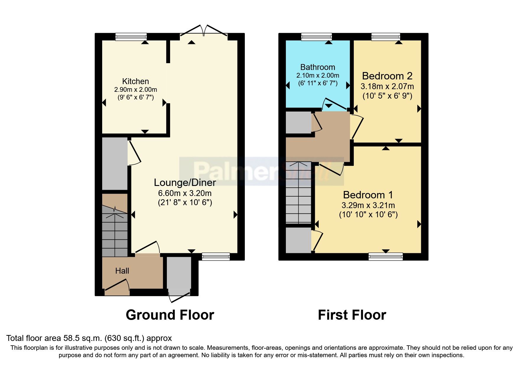 2 bed end terrace house for sale in Viscount Walk, Bearwood