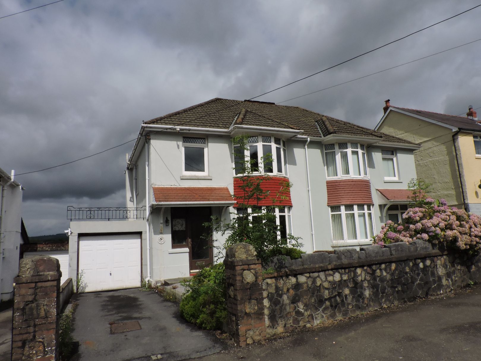 3 bed semidetached house for sale in Betws Road, Betws, Ammanford SA18