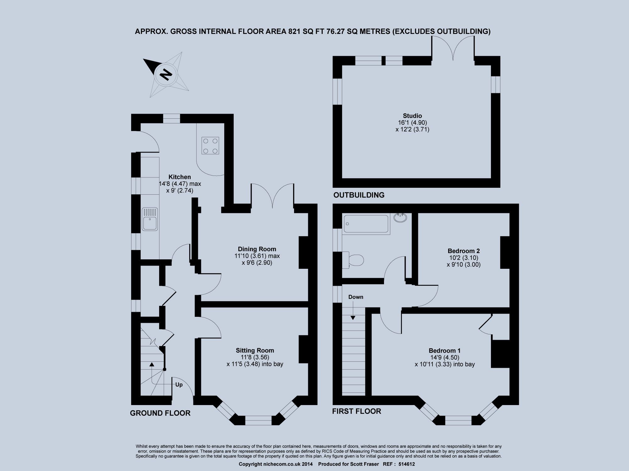 3 bed semidetached house to rent in Rosamund Road, Wolvercote, Oxford